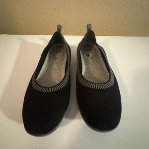 Clark’s Women's Black Slip-On Shoes